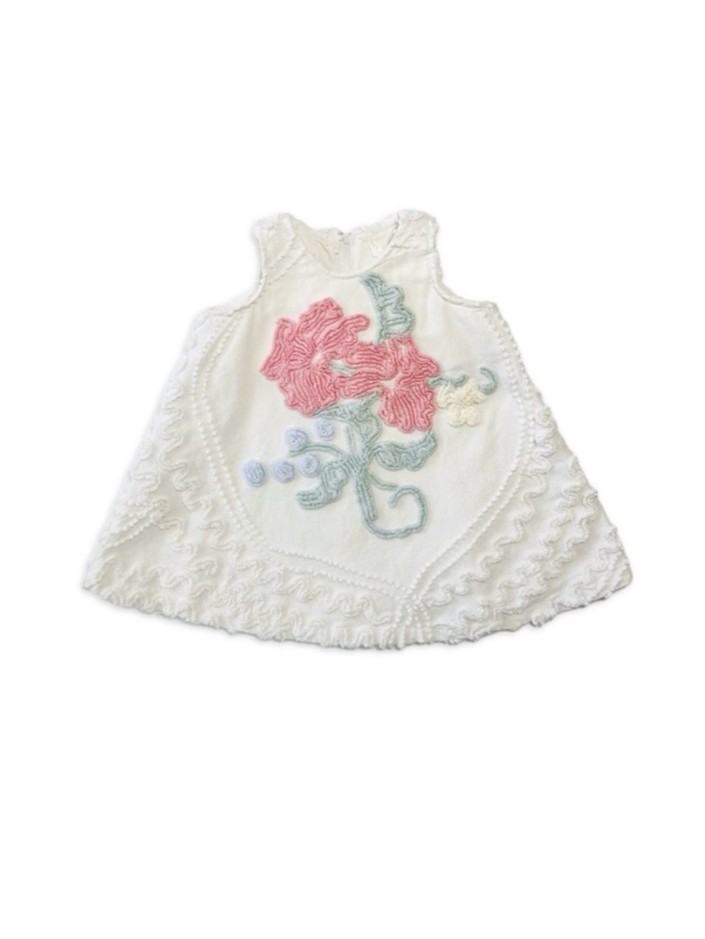 Hadmade Chenille Sleeveless Dress Designs by Kaaren Lee Seattle Indie Upcycled